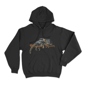 Dinosaur Logo Hoodie Black