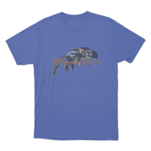 Dinosaur Logo T Shirt Blue