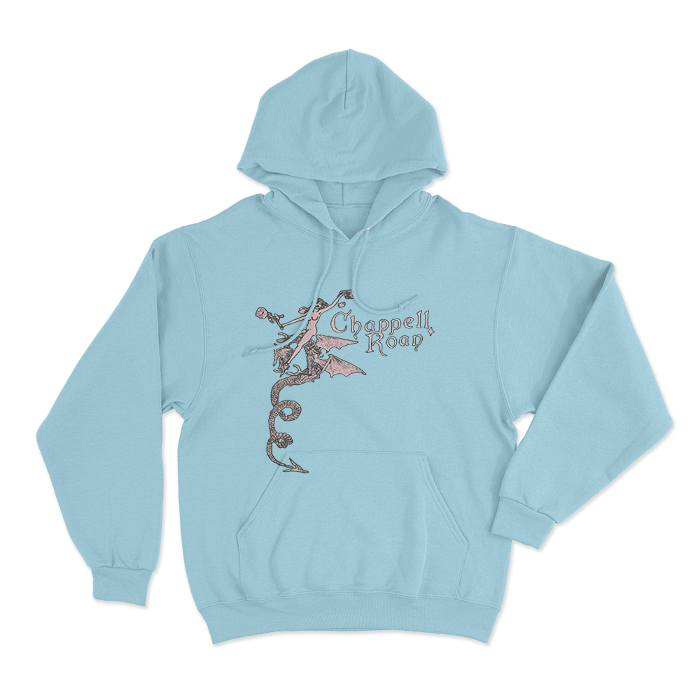 Fairy and Dragon Hoodie Sky Blue Fairy and Dragon Hoodie Sky Blue