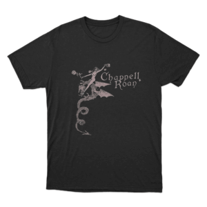 Fairy and Dragon T Shirt Black