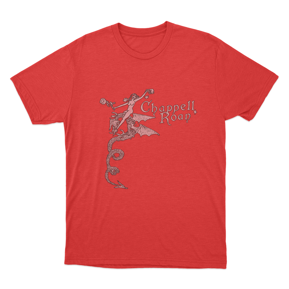 Fairy and Dragon T Shirt Red Fairy and Dragon T Shirt Red