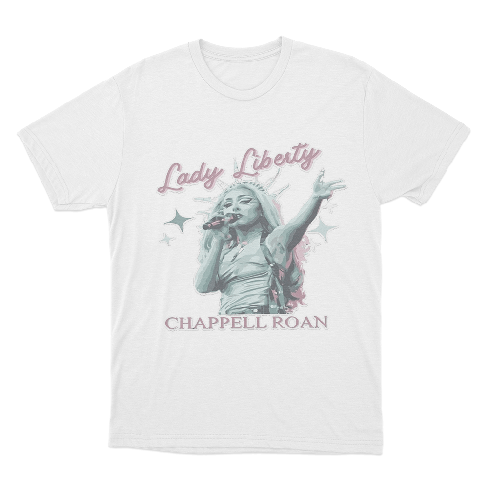 Lady Liberty T Shirt White Lady Liberty T Shirt White