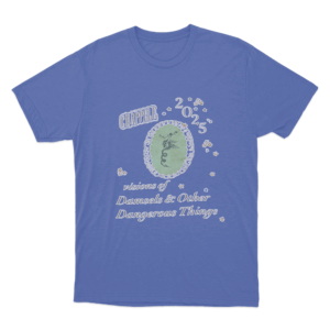 Mermaid Cameo T Shirt Blue
