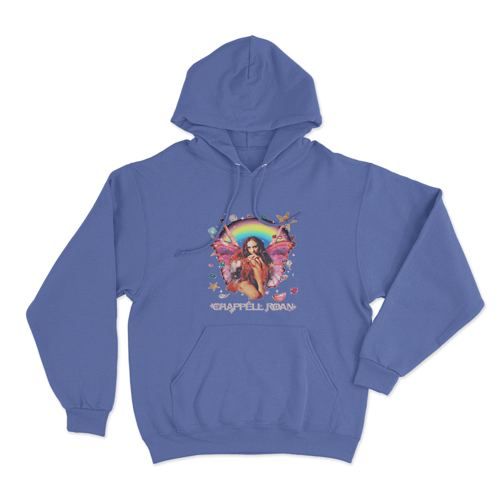 Rainbow Fairy Hoodie Blue Rainbow Fairy Hoodie Blue