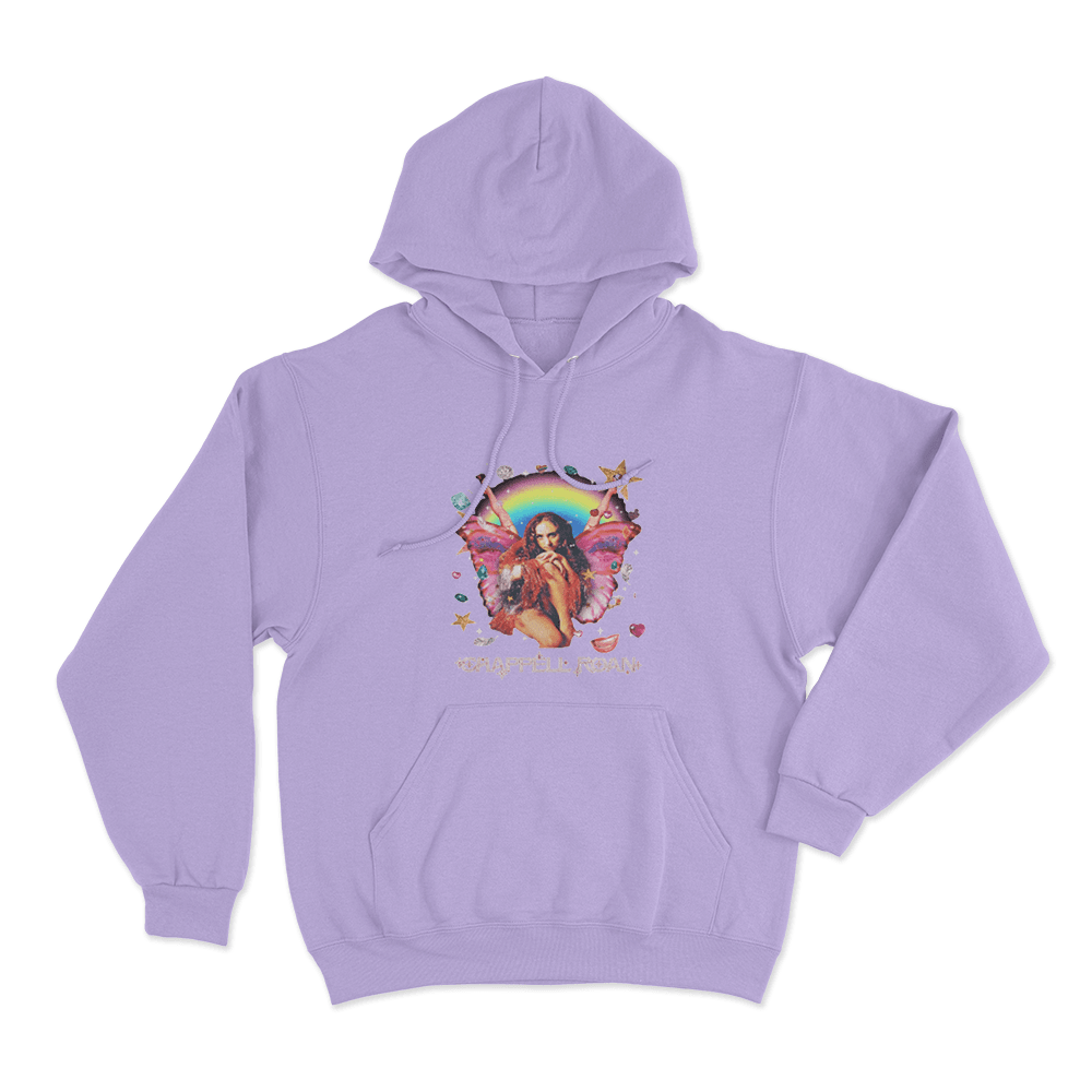 Rainbow Fairy Hoodie Purple Rainbow Fairy Hoodie Purple