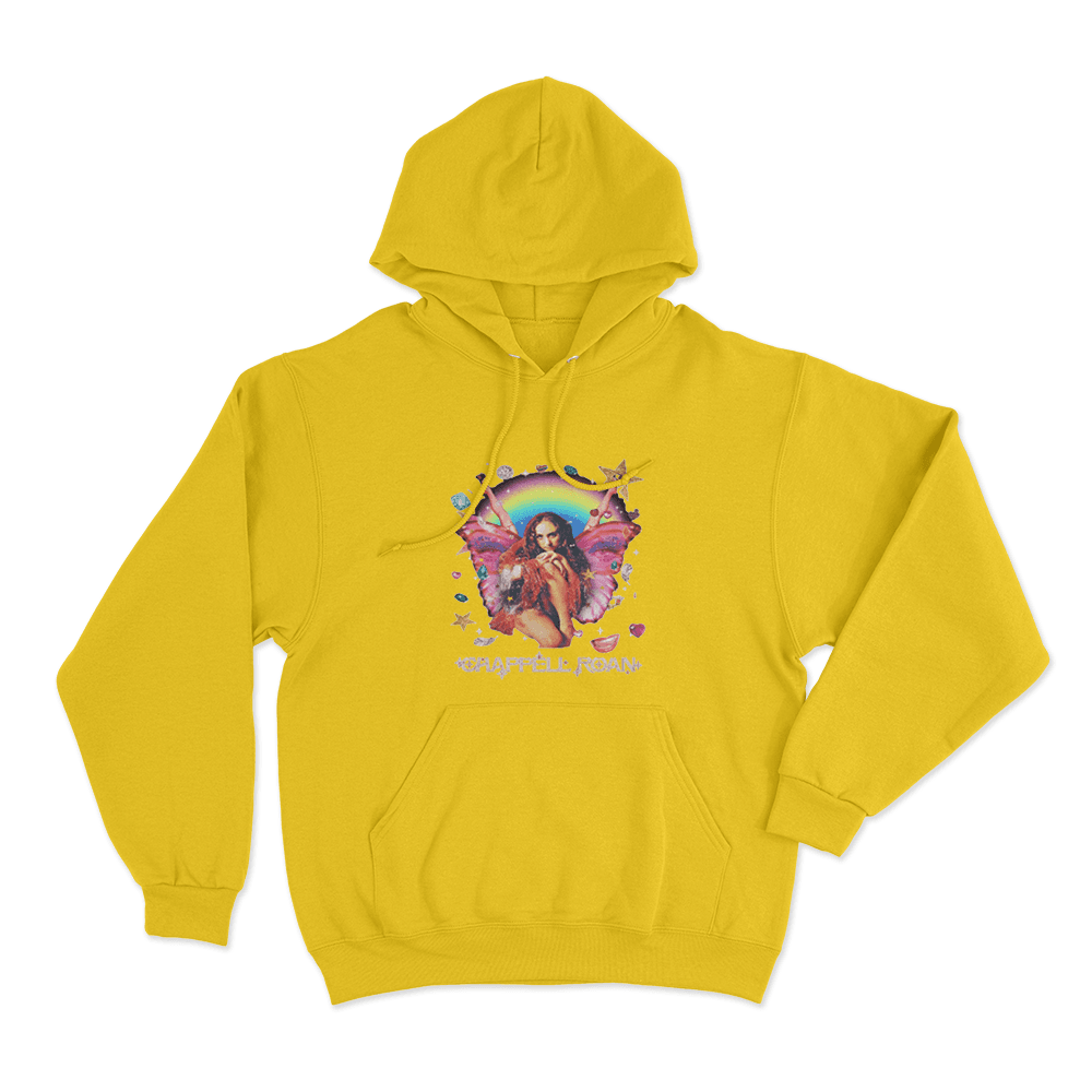 Rainbow Fairy Hoodie Yellow Rainbow Fairy Hoodie Yellow