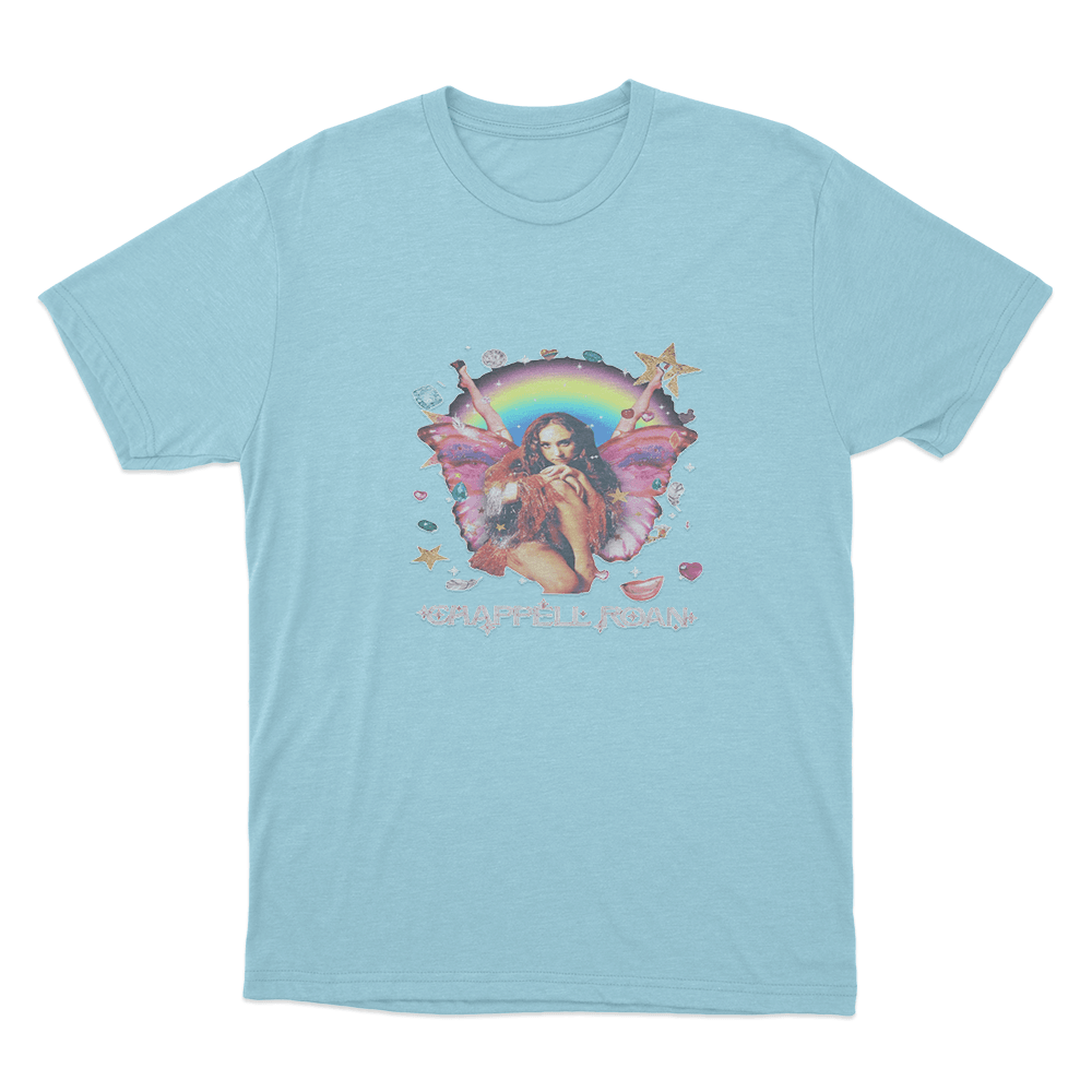 Rainbow Fairy T Shirt Sky Blue Rainbow Fairy T Shirt Sky Blue