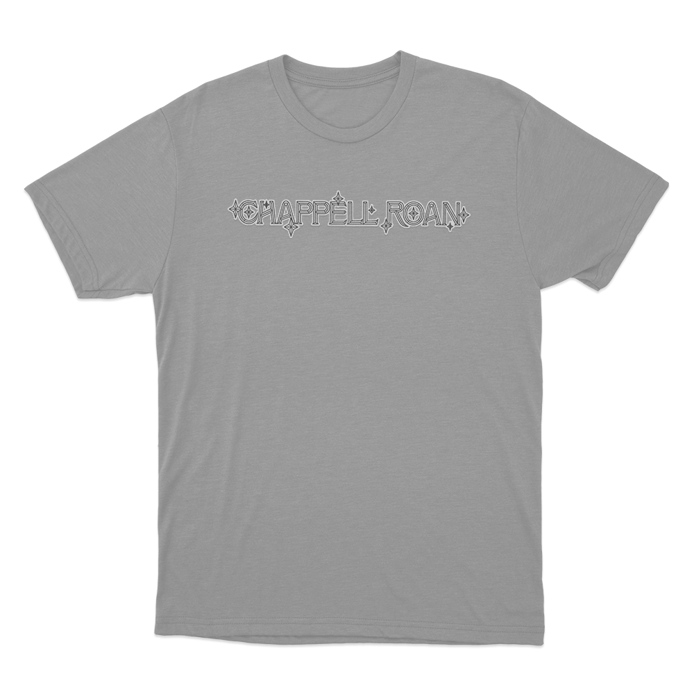 Star Outline Logo T Shirt Grey Star Outline Logo T Shirt Grey