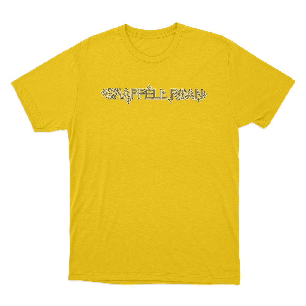 Star Outline Logo T Shirt Yellow Star Outline Logo T Shirt Yellow